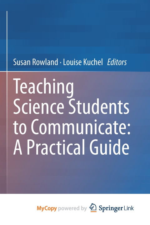 Buch Teaching Science Students to Communicate Susan Rowland