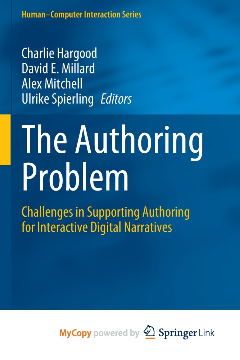 Knjiga Authoring Problem Charlie Hargood