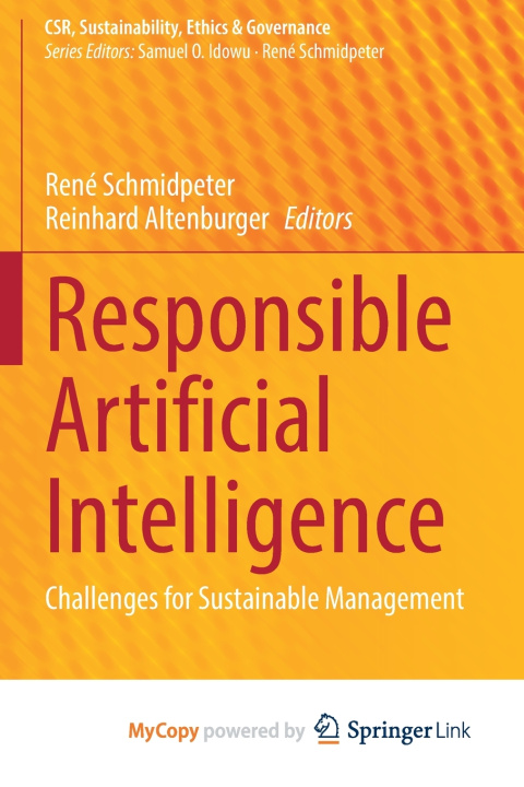 Carte Responsible Artificial Intelligence René Schmidpeter