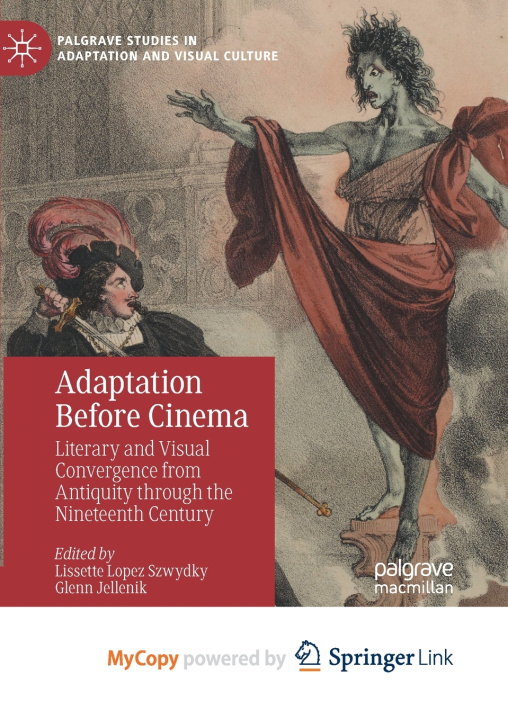 Buch Adaptation Before Cinema Lissette Lopez Szwydky