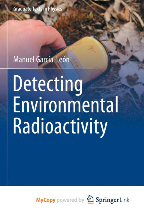 Carte Detecting Environmental Radioactivity Garcia-Leon Manuel Garcia-Leon