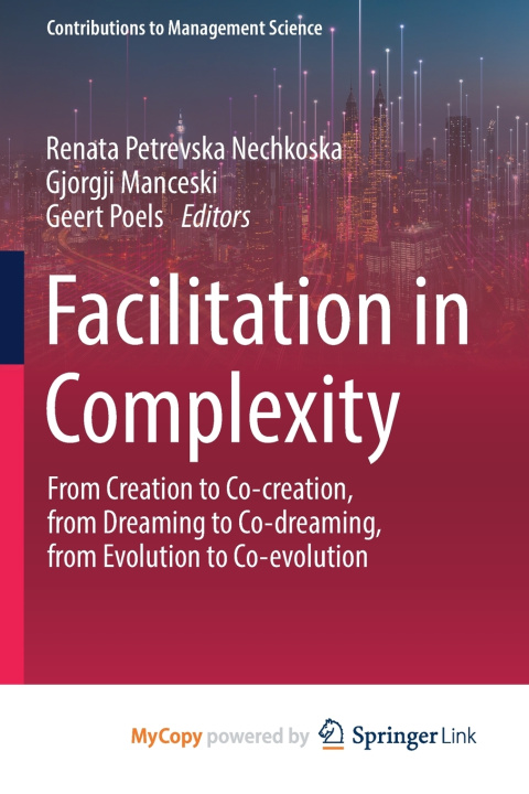 Book Facilitation in Complexity Renata Petrevska Nechkoska