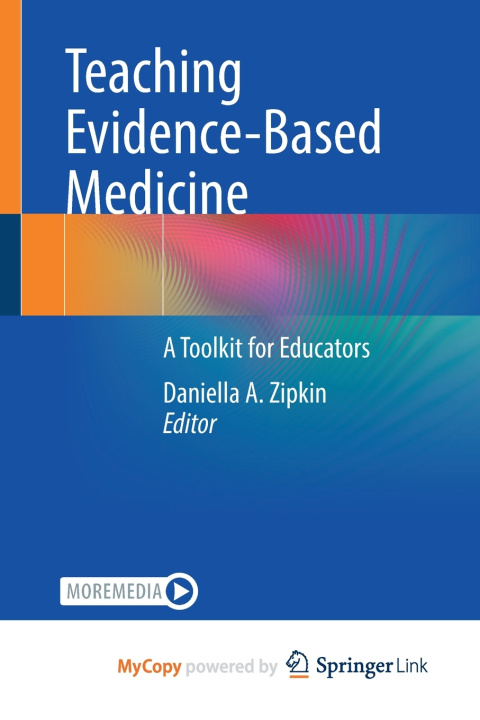 Książka Teaching Evidence-Based Medicine Daniella A. Zipkin