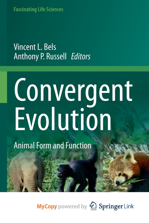 Knjiga Convergent Evolution Vincent L. Bels