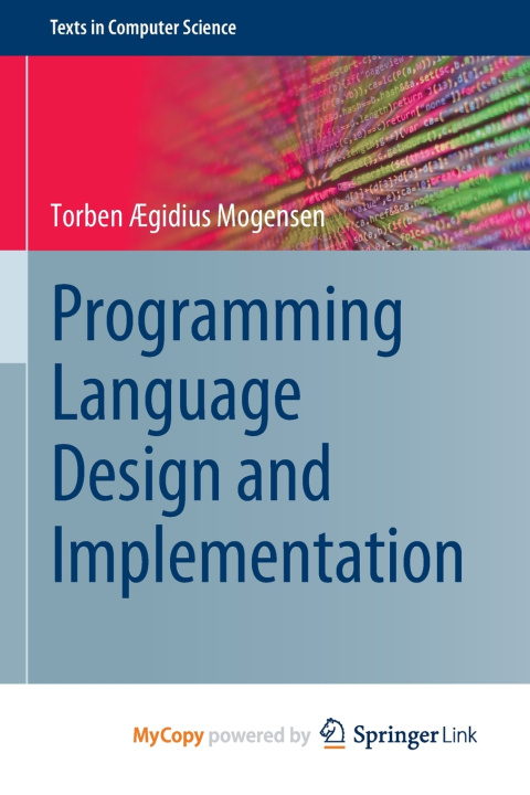 Carte Programming Language Design and Implementation Ã†gidius Mogensen Torben Ã†gidius Mogensen