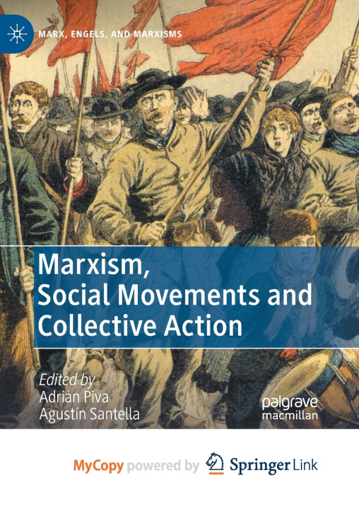 Buch Marxism, Social Movements and Collective Action Adrián Piva