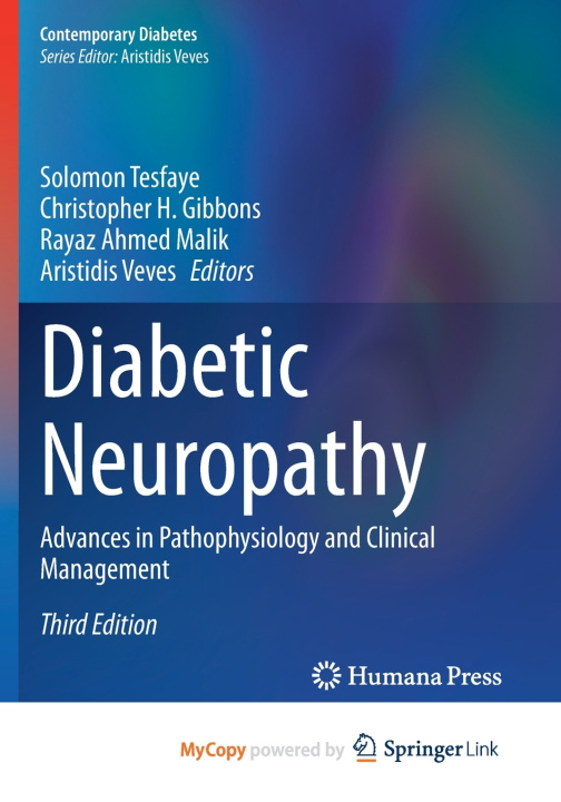 Book Diabetic Neuropathy Solomon Tesfaye