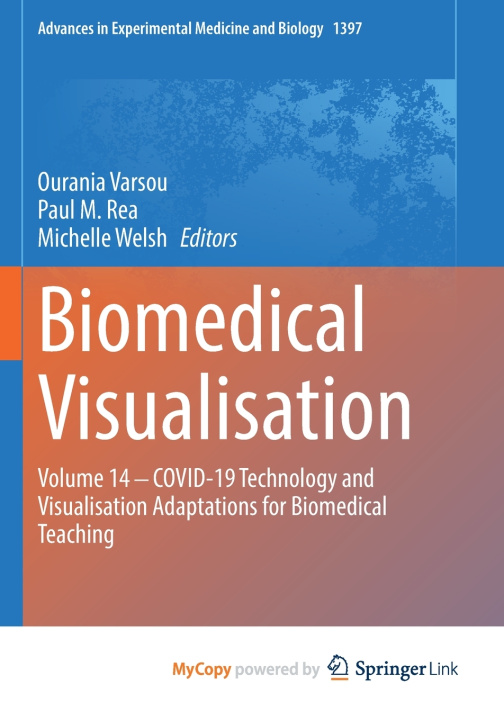 Book Biomedical Visualisation Ourania Varsou