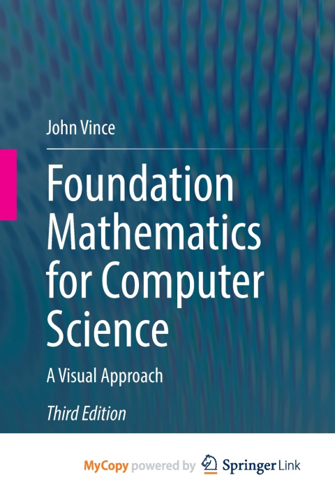 Knjiga Foundation Mathematics for Computer Science Vince John Vince