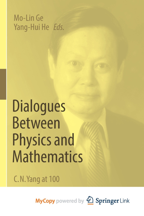 Kniha Dialogues Between Physics and Mathematics Mo-Lin Ge
