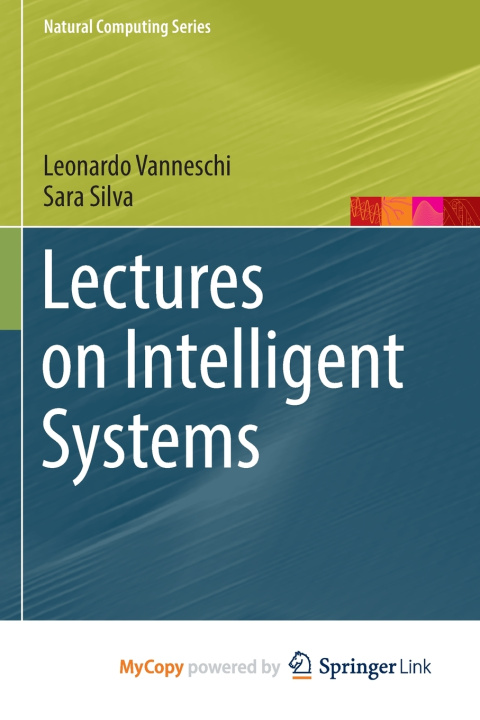 Knjiga Lectures on Intelligent Systems Vanneschi Leonardo Vanneschi