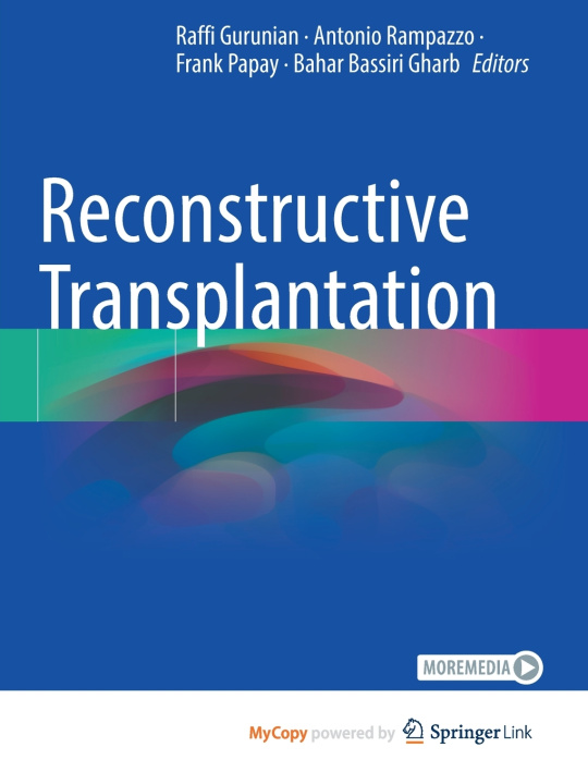 Boek Reconstructive Transplantation Raffi Gurunian