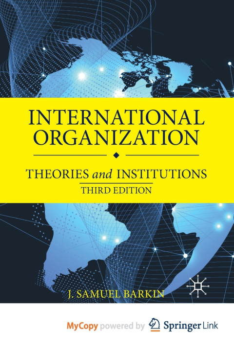 Carte International Organization Barkin J. Samuel Barkin