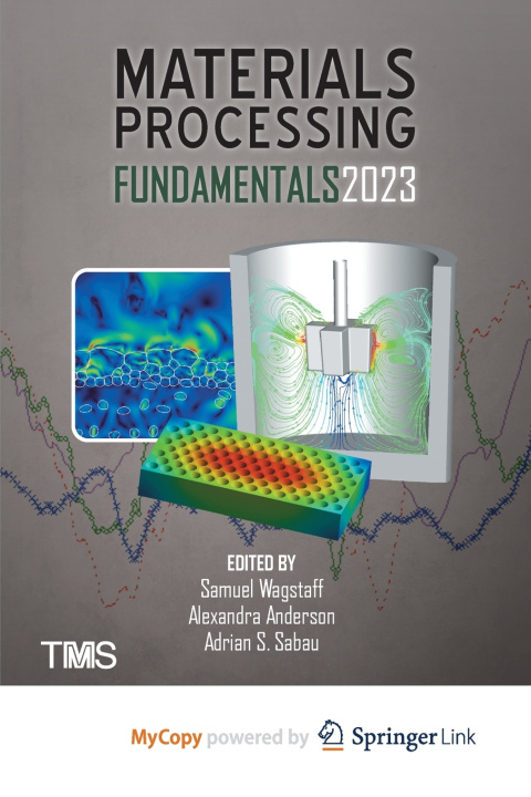 Book Materials Processing Fundamentals 2023 Samuel Wagstaff