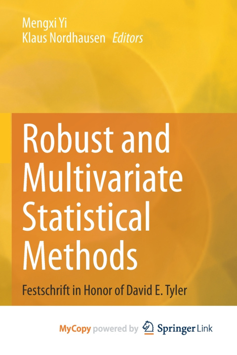 Book Robust and Multivariate Statistical Methods Mengxi Yi