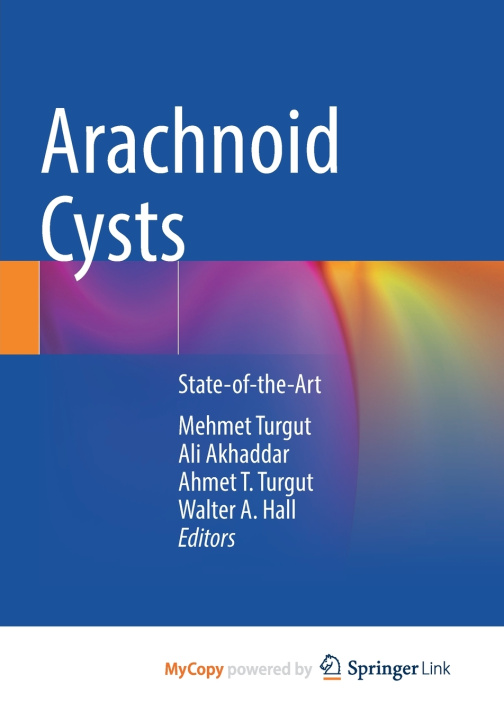 Buch Arachnoid Cysts Mehmet Turgut