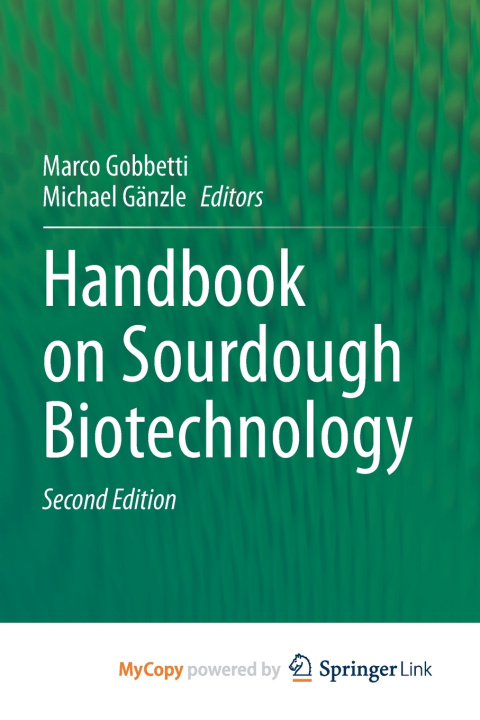 Kniha Handbook on Sourdough Biotechnology Marco Gobbetti