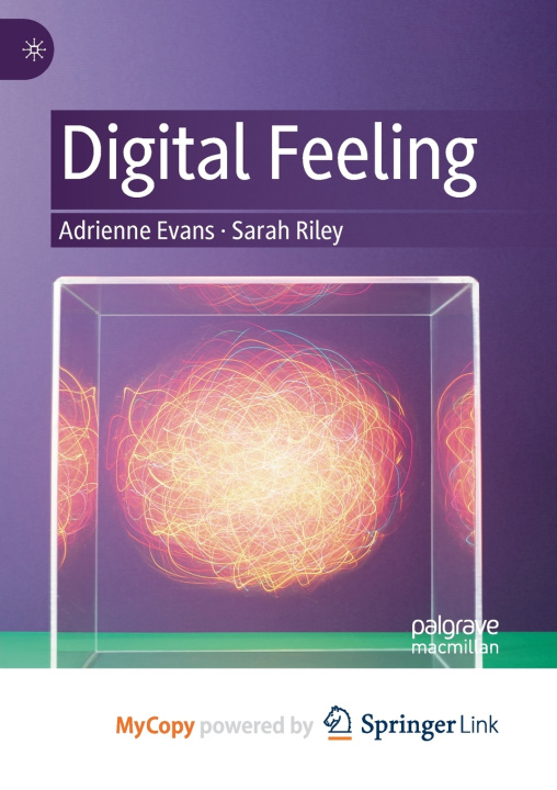 Knjiga Digital Feeling Evans Adrienne Evans