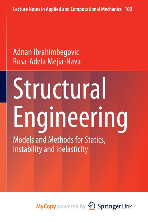 Knjiga Structural Engineering Ibrahimbegovic Adnan Ibrahimbegovic