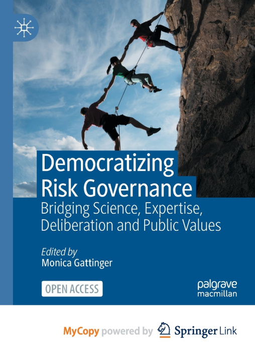 Книга Democratizing Risk Governance Monica Gattinger