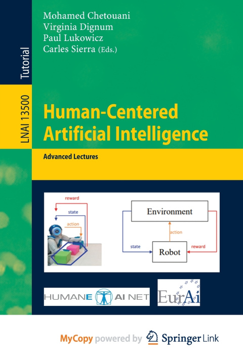 Book Human-Centered Artificial Intelligence Mohamed Chetouani