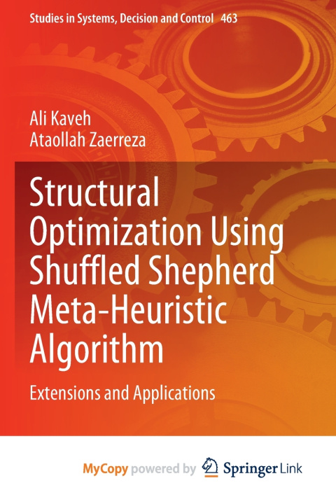 Carte Structural Optimization Using Shuffled Shepherd Meta-Heuristic Algorithm Kaveh Ali Kaveh
