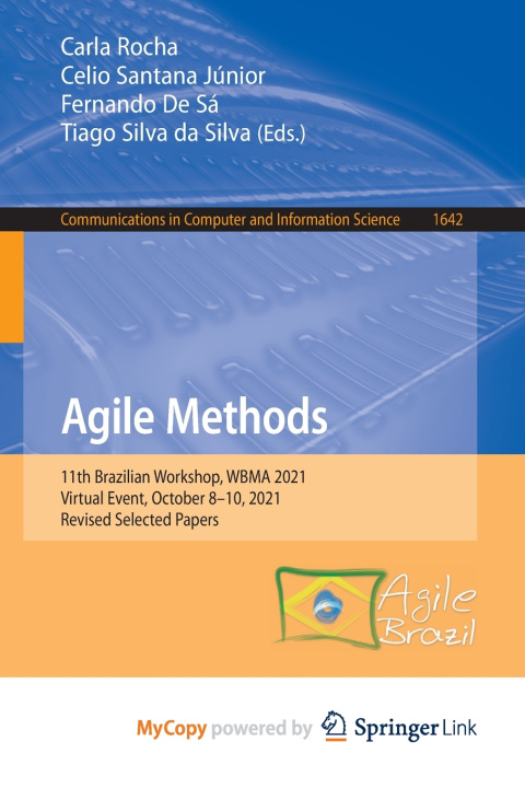Book Agile Methods Carla Rocha