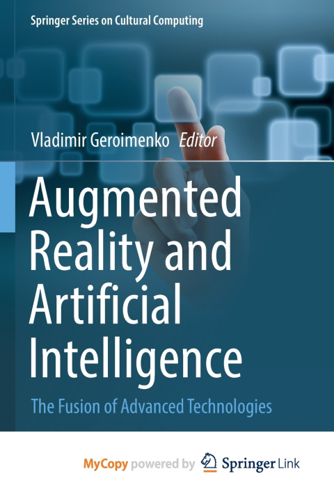 Knjiga Augmented Reality and Artificial Intelligence Vladimir Geroimenko
