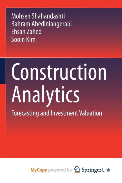 Carte Construction Analytics Shahandashti Mohsen Shahandashti