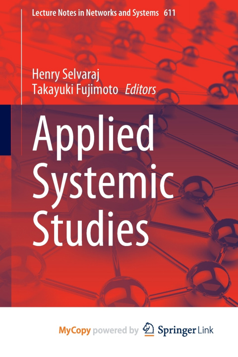 Knjiga Applied Systemic Studies Henry Selvaraj