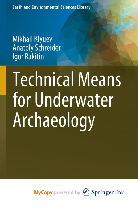 Carte Technical Means for Underwater Archaeology Klyuev Mikhail Klyuev