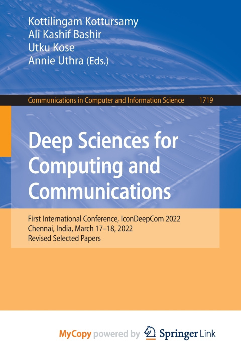 Book Deep Sciences for Computing and Communications Kottilingam Kottursamy