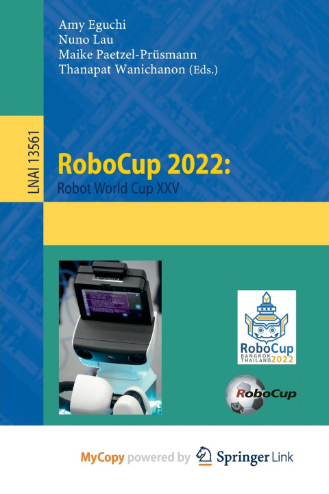 Knjiga RoboCup 2022 Amy Eguchi