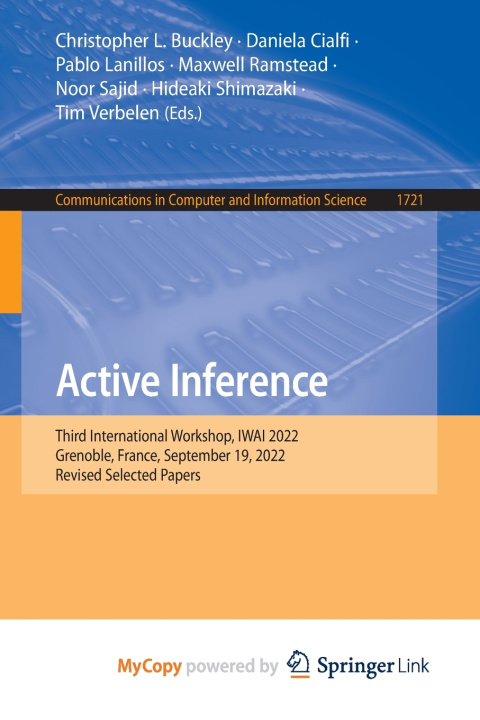Book Active Inference Christopher L. Buckley