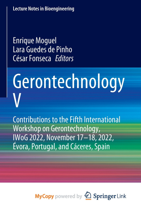 Book Gerontechnology V Enrique Moguel