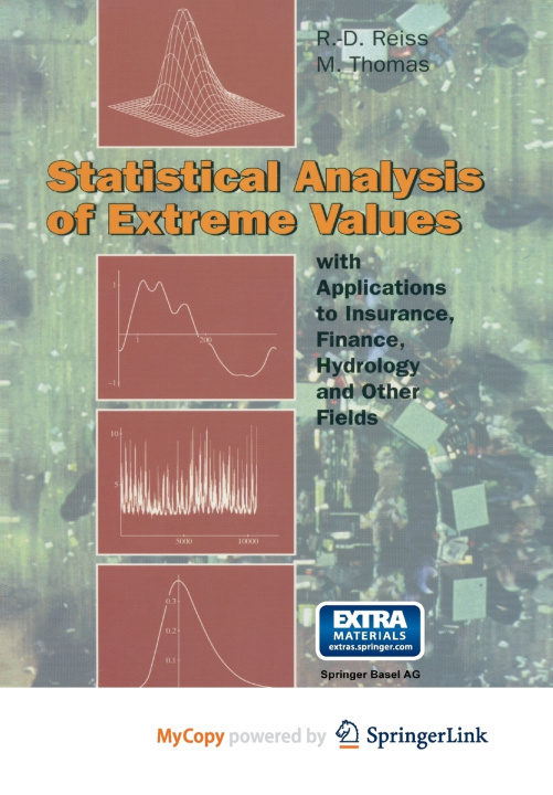 Carte Statistical Analysis of Extreme Values Reiss Rolf-Dieter Reiss