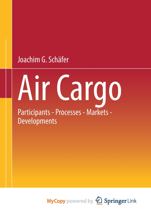 Knjiga Air Cargo Schafer Joachim G. Schafer