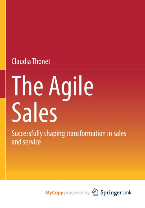 Buch Agile Sales Thonet Claudia Thonet