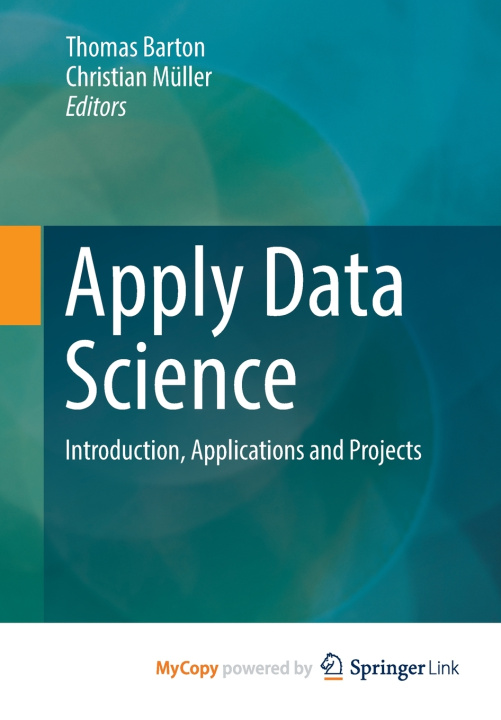 Book Apply Data Science Thomas Barton