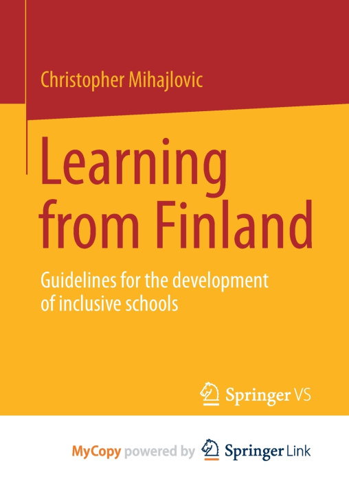 Knjiga Learning from Finland Mihajlovic Christopher Mihajlovic