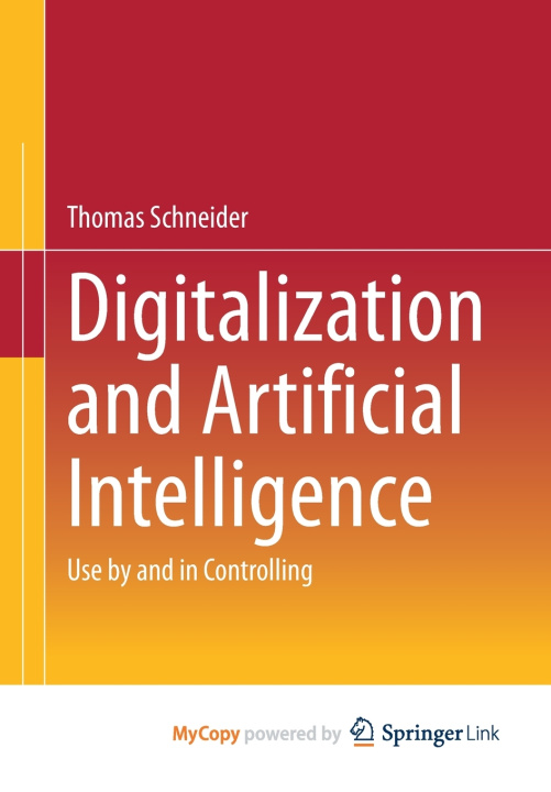 Knjiga Digitalization and Artificial Intelligence Schneider Thomas Schneider