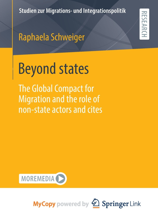 Knjiga Beyond states Schweiger Raphaela Schweiger