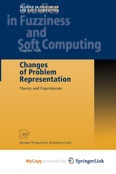 Knjiga Changes of Problem Representation Fink Eugene Fink