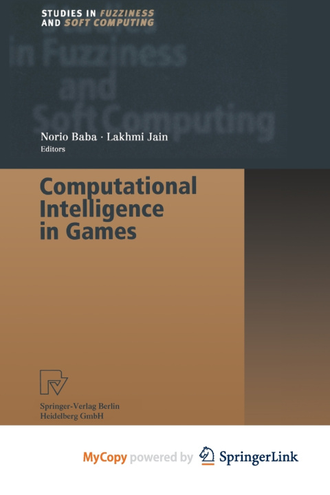 Book Computational Intelligence in Games Norio Baba