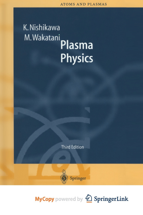 Knjiga Plasma Physics Nishikawa K. Nishikawa