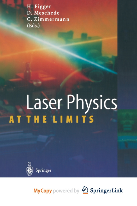 Buch Laser Physics at the Limits Hartmut Figger