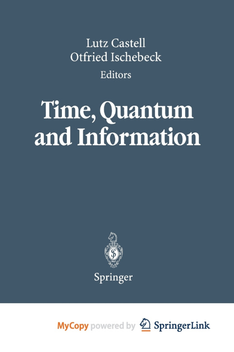 Boek Time, Quantum and Information Lutz Castell