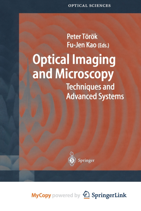 Knjiga Optical Imaging and Microscopy Peter Török