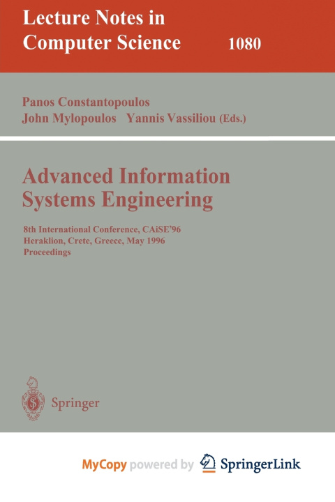 Book Advanced Information Systems Engineering Panos Constantopoulos