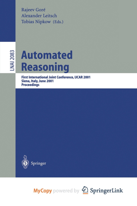 Boek Automated Reasoning Rajeev Gore